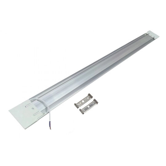 LED Plastic Bar AC165-265V 50/60Hz Cool White 6500K 18W 2100lm 60 x 7.5 x 2.4cm OEM