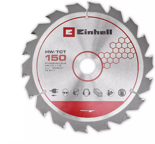 Einhell TE-CS 18/150-2 Li Fierăstrău Circular 18V Solo
