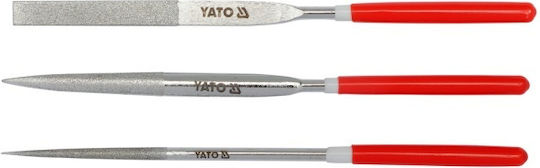 Yato YT-6150 Σετ Λίμες με Λαβή 3τμχ