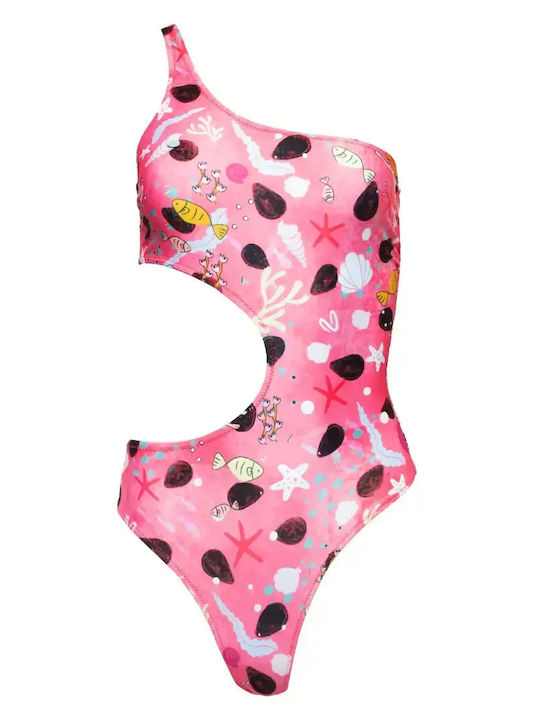 One Piece Swimsuit With One Shoulder Juicydive