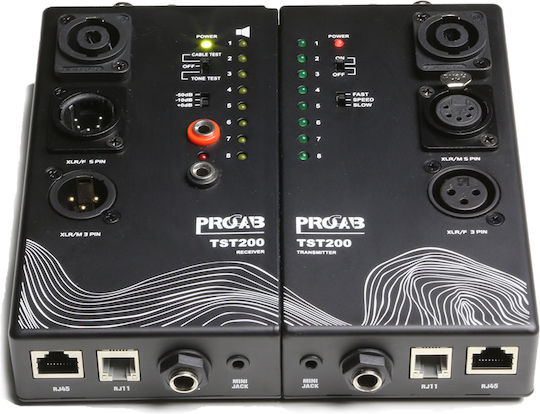 Procab TST-200 Tester Καλωδίων Ήχου RCA / RJ11 / RJ45 / XLR