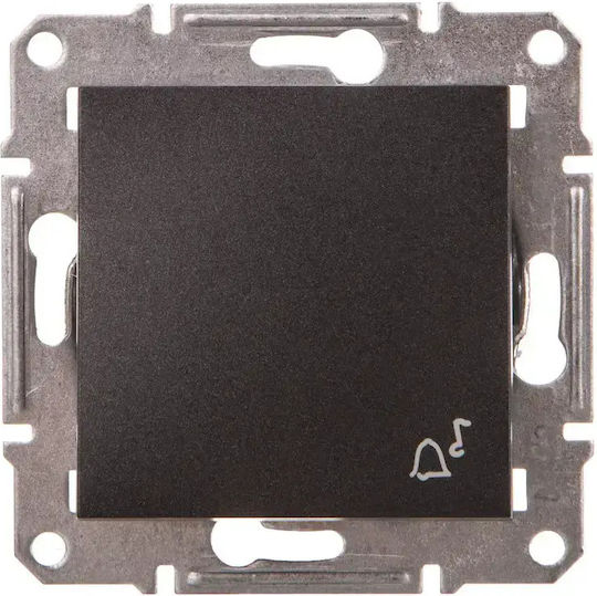 Schneider Electric Comutator De Perete Cu Buton De Apăsare Fără Ramă Gri EPH0800171