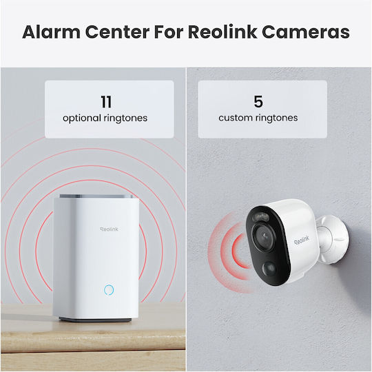 Reolink Σύστημα Παρακολούθησης 2 Καμερών IP 3MP με Control Hub