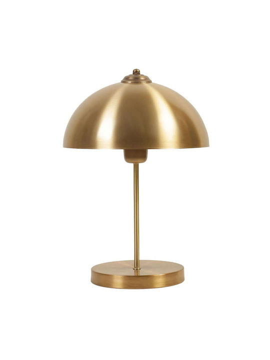 Opviq Table Lamp for Socket E27 with Yellow Shade and Base
