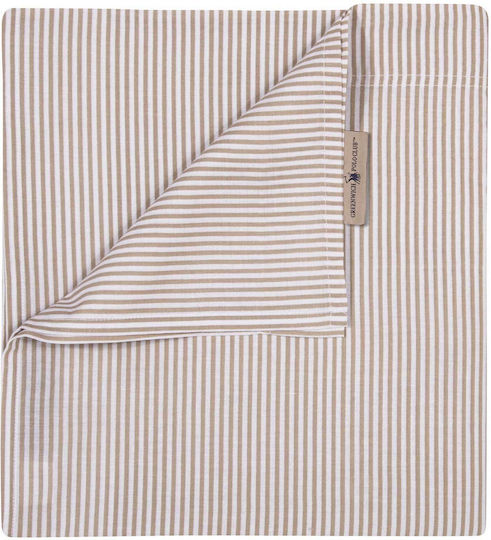 Greenwich Polo Club 2389 Bed Sheet King Size 260x280cm Taupe