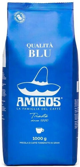 Single-Origin Arabica Blu Espresso Kaffee mit Schokoladenaroma in Bohnen 1000g MGSBL1000
