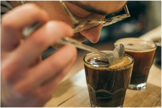 Single-Origin Arabica Blu Espresso Kaffee mit Schokoladenaroma in Bohnen 1000g MGSBL1000