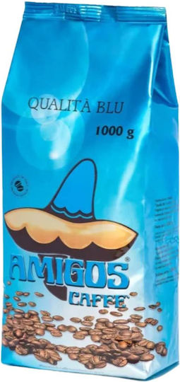 Single-Origin Arabica Blu Espresso Kaffee mit Schokoladenaroma in Bohnen 1000g MGSBL1000