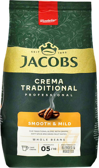 Jacobs Cafea Espresso Arabica Crema Boabe 1kg