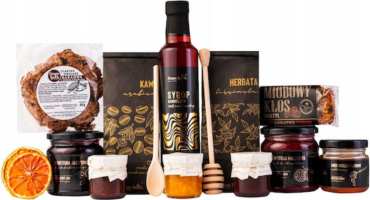 Geschenkkorb Set Geschenkkorb Tee Kaffee Honig Sirup Marmelade