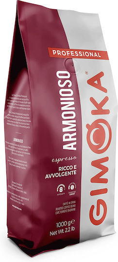 Cafea Espresso Gimoka Armonioso 1000g Boabe