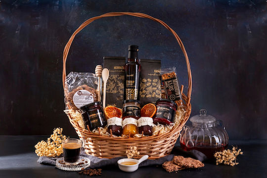 Geschenkkorb Set Geschenkkorb Tee Kaffee Honig Sirup Marmelade