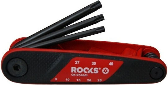 Rooks Σετ 7 Κλειδιά Torx