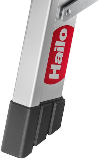 Hailo Hailo Aluminum Step Ladder 3 Steps 24cm