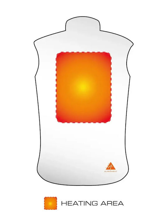 AlpenHeat Мъжко Работно Греещо Водоустойчиво Софтшел Жилетка Черна