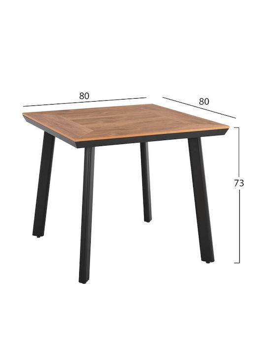 Garten- und Outdoor-Möbelsets 3 Stück Für klassische Veranda Anthrazit