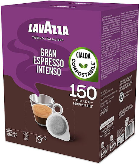 Lavazza Espresso Gran Capsules Compatible with E.S.E. Pod Machine 150pcs