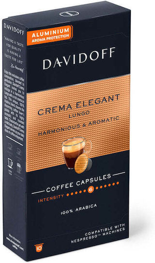 Davidoff Capsules Espresso Compatible with Machine Nespresso 10caps,tobolek