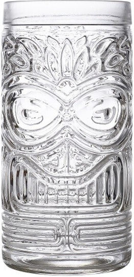 Uniglass Fiji Straw Glass Cocktail/Drinking made of Glass 500ml 30410