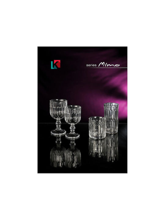 Oriana Ferelli Mimo Set Brillen Whiskey aus Glas 310ml 6 Stück