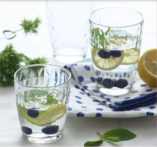 Gurallar Set de pahare pentru apa din Sticlă 415ml 6buc