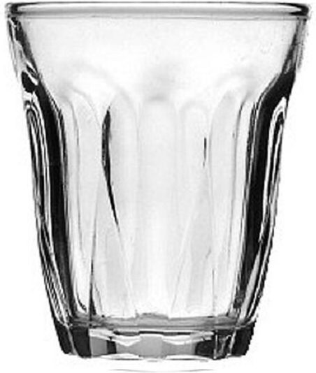 Uniglass Set of Glasses for White and Red Wine made of Glass in White Color 130ml 12pcs