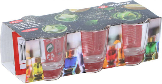 Alpina Shot Glasses made of Glass 45ml 6pcs