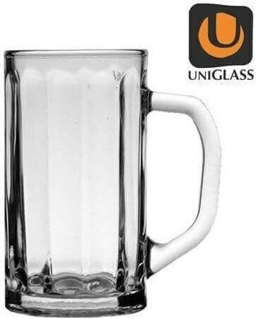 Uniglass Σετ Ποτήρια Μπύρας από Γυαλί 6τμχ Uniglass Σετ Ποτήρια Μπύρας από Γυαλί 6τμχ