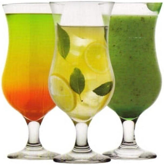 Gurallar Set Of Water / Cocktail Drinking Glass Goblets 390ml 12 Pieces