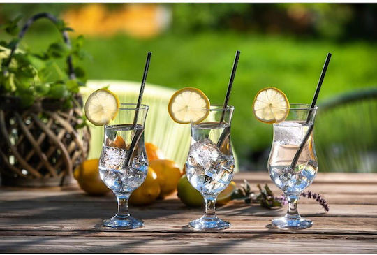 Gurallar Set Of Water / Cocktail Drinking Glass Goblets 390ml 12 Pieces
