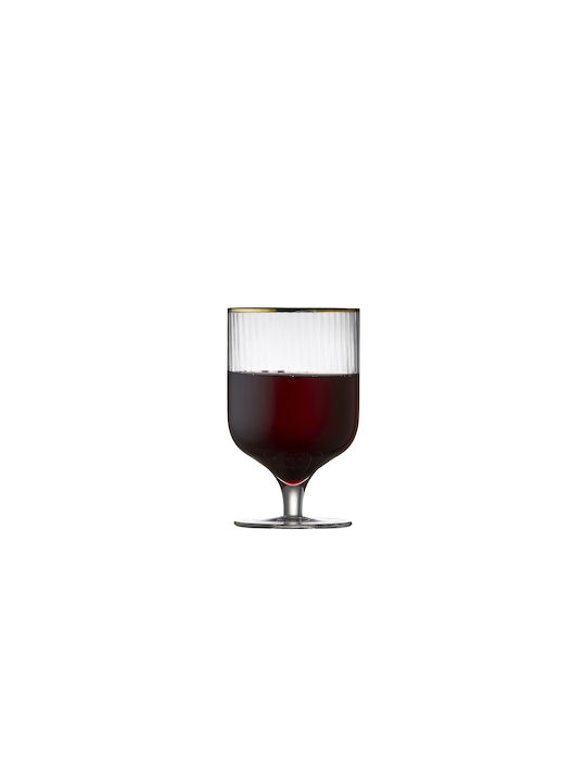 Lyngby Glass Set for Red Wine made of Glass Stacked 300ml 4pcs