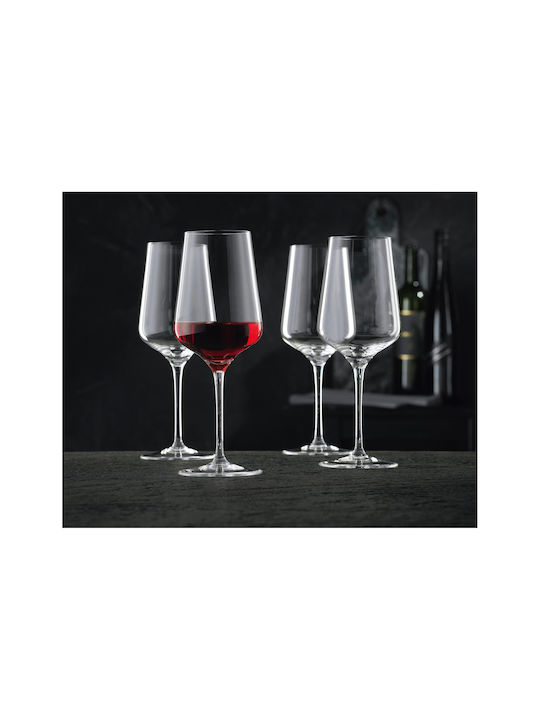 Nachtmann Set Gläser für Weiß- und Rotwein aus Kristall Mit Stiel 550ml 4Stück
