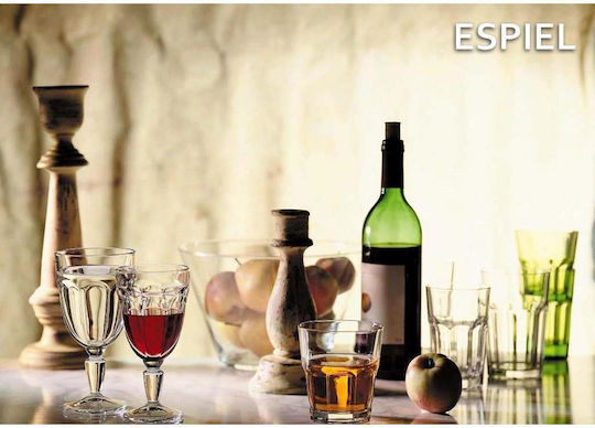 Espiel Casablanca Set of Glasses Water / Whiskey / Coffee/Freddo made of Glass 140ml 12pcs
