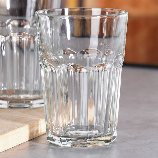 Orion Set of Glasses Water / Cocktail/Drinking made of Glass 360ml 6pcs