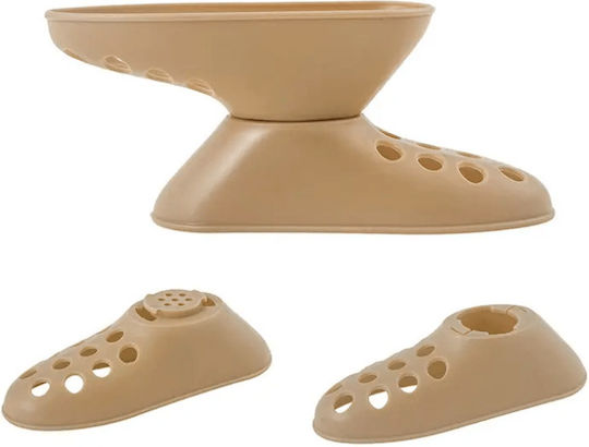 Plastic Shoe Storage Box in Grey Color 20x8cm 8 Pieces