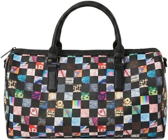 Sprayground Check Σακ Βουαγιάζ Υφασμάτινο
