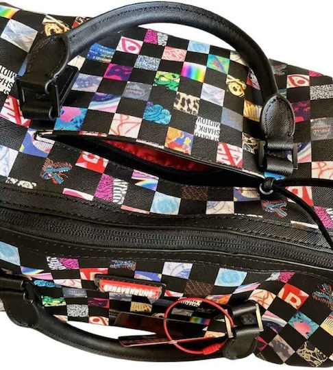 Sprayground Check Σακ Βουαγιάζ Υφασμάτινο