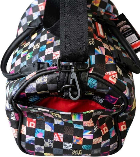 Sprayground Check Σακ Βουαγιάζ Υφασμάτινο