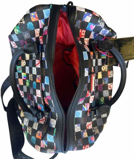 Sprayground Check Σακ Βουαγιάζ Υφασμάτινο