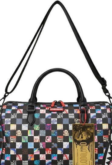 Sprayground Check Σακ Βουαγιάζ Υφασμάτινο