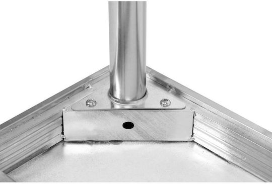 Yato Edelstahl-Arbeitstisch M80xB60xH85cm