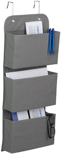 Relaxdays Atârnare Husă în Culoare Gri 75x31x10cm 1buc