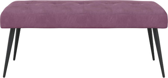 vidaXL Ess- und Küchenstühle Samt Lila 110x40x46cm