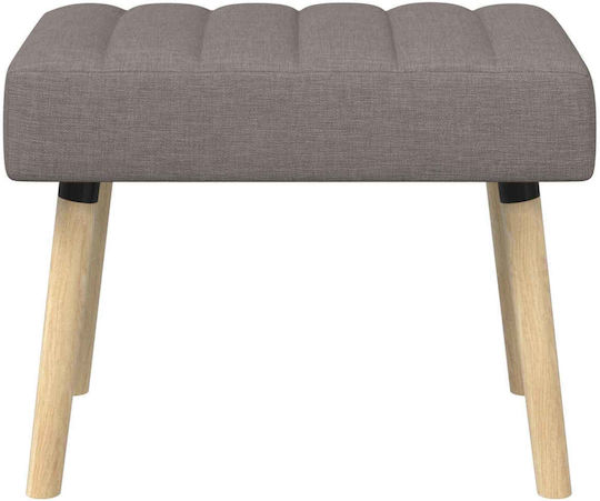Ess- und Küchenstühle mit Stoffbezug Taupe 60x40x45cm