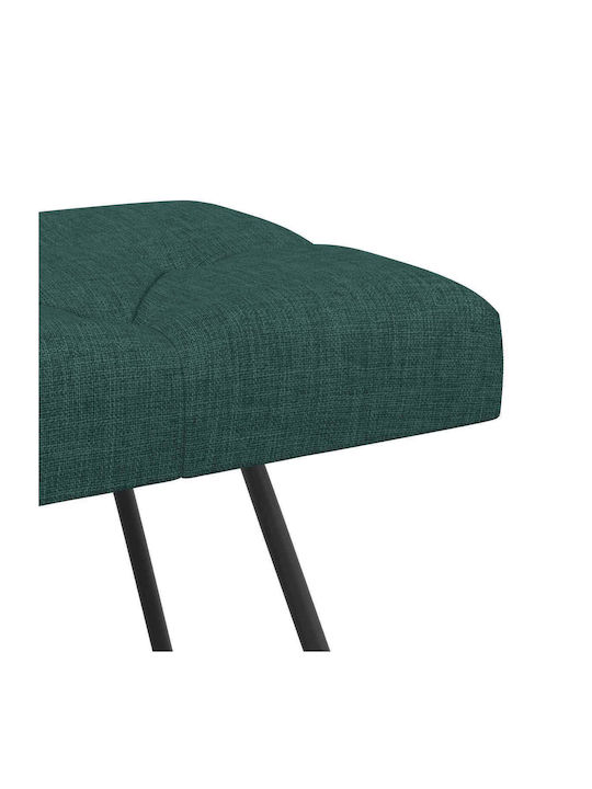 Bancă De Bucătărie Cu Suprafață Din Lemn Verde Închis 110x40x46cm