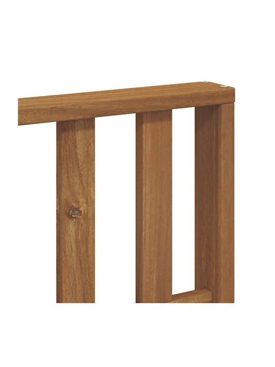 Dining Room Wooden Brown Armchairs 2 Pieces 60x61 cm
