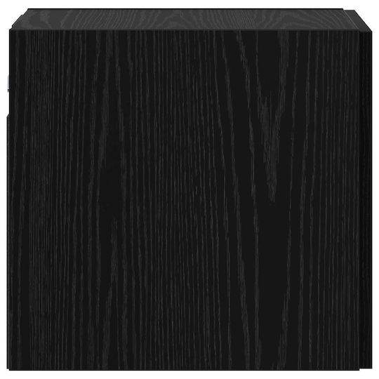 vidaXL Πάγκος χωρίς Νιπτήρα Μ40xΒ42.5xΥ40cm Μαύρη Δρυς
