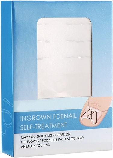 Set 6 Correctors 30 Elastic Bands Ingrown Nails Silver