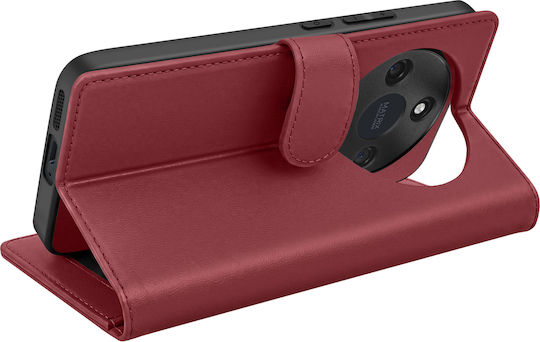 Mayaxess 2 În 1 Husa Wallet Honor Magic 8 Lite Capac Detasabil Bordo