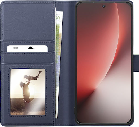 Mayaxess 2 In 1 Wallet Case Honor Magic 8 Lite Detachable Cover Night Blue